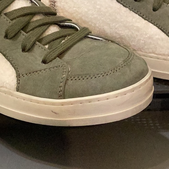 P448 like new sz. 39 Sherpa & leather sneakers - Picture 3 of 15